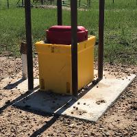 An insulated waterer for winter watering