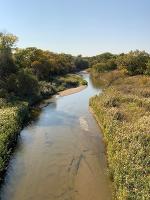 The Smoky Hill River in Kansas