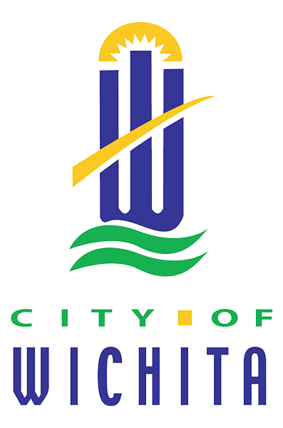 city of wichita logo showing the name of the city